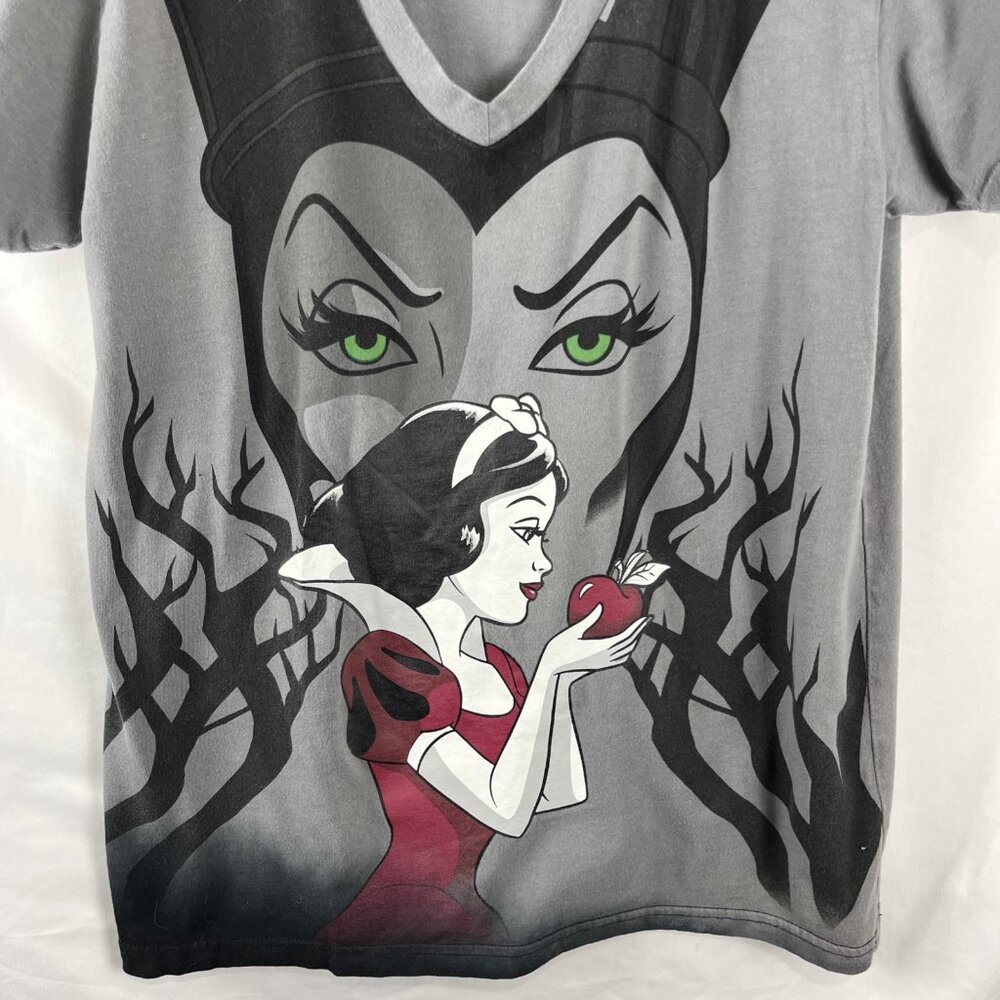 Disney Snow White V-Neck T-Shirt Women's Size S - Picture 2 of 8